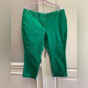 Land’s End straight leg crops Petite 18W